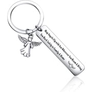 Ride Safe Keychain for Driver, Friends, Family, Travel Keychain