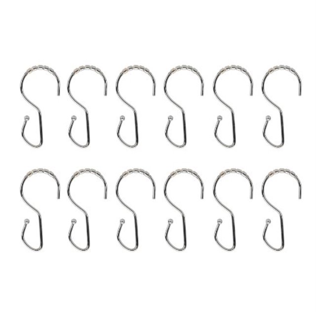 Ride Shower Rings (12) Chrome