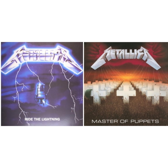 Ride The Lightning (180G) & Master Of Puppets (Remastered) [LP Vinyl Bundle]