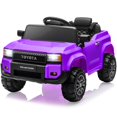 thumbnail image 1 of 12V Ride on Toy for Kids, Licensed Toyota LC250 2024 Powered Ride on Car with Remote Control, Kids Electric Cars for Boys Girls 3-5 with Bluetooth, Music, LED Lights, 3 Speeds, 4 Wheelers, Purple, 1 of 9
