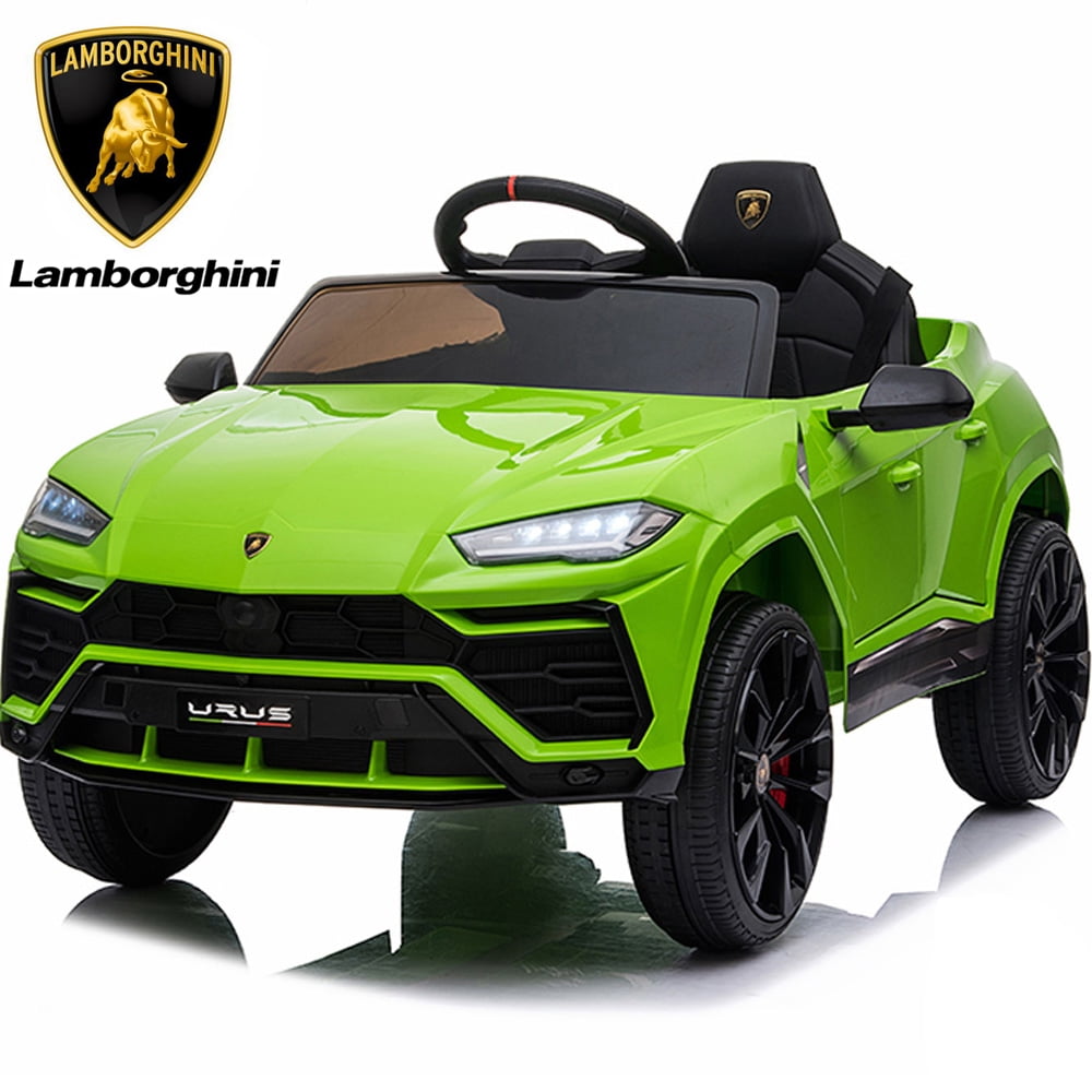 Ride on Toys for Kids, Lamborghini 12V Electric Ride on Car with LED Headlights, Horn, MP3 Player, Kids Car for 3-4, Rechargeable Battery-Powered Vehicle for Girl Birthday Gift, Pink