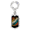 thumbnail image 1 of Ride Up Grades Cycling Stainless Steel or 18k Gold Premium Swivel Dog Tag Keychain, 1 of 10