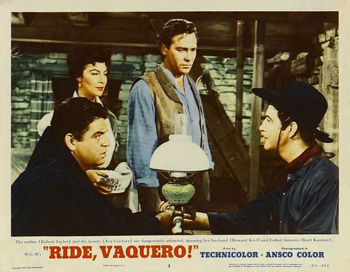 Ride, Vaquero! movie POSTER (Style B) (11" x 14") (1953)