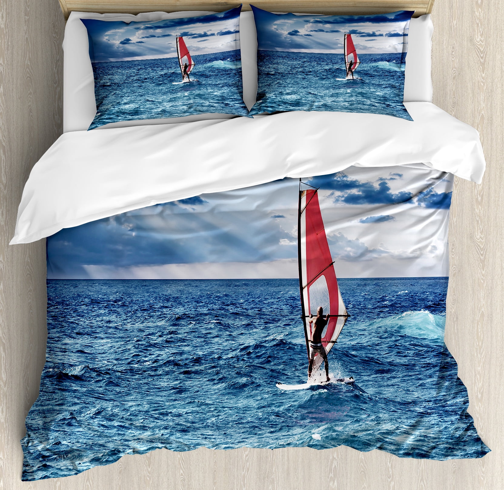 Waterfront Wanderer Duvet Cover Set NCU0DDK307