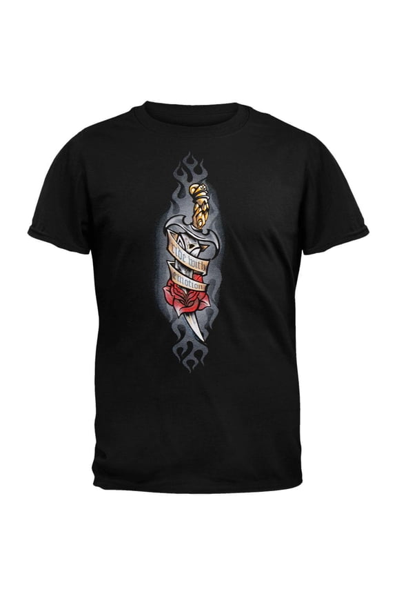 Ride With Emotion Dagger T-Shirt - X-Large