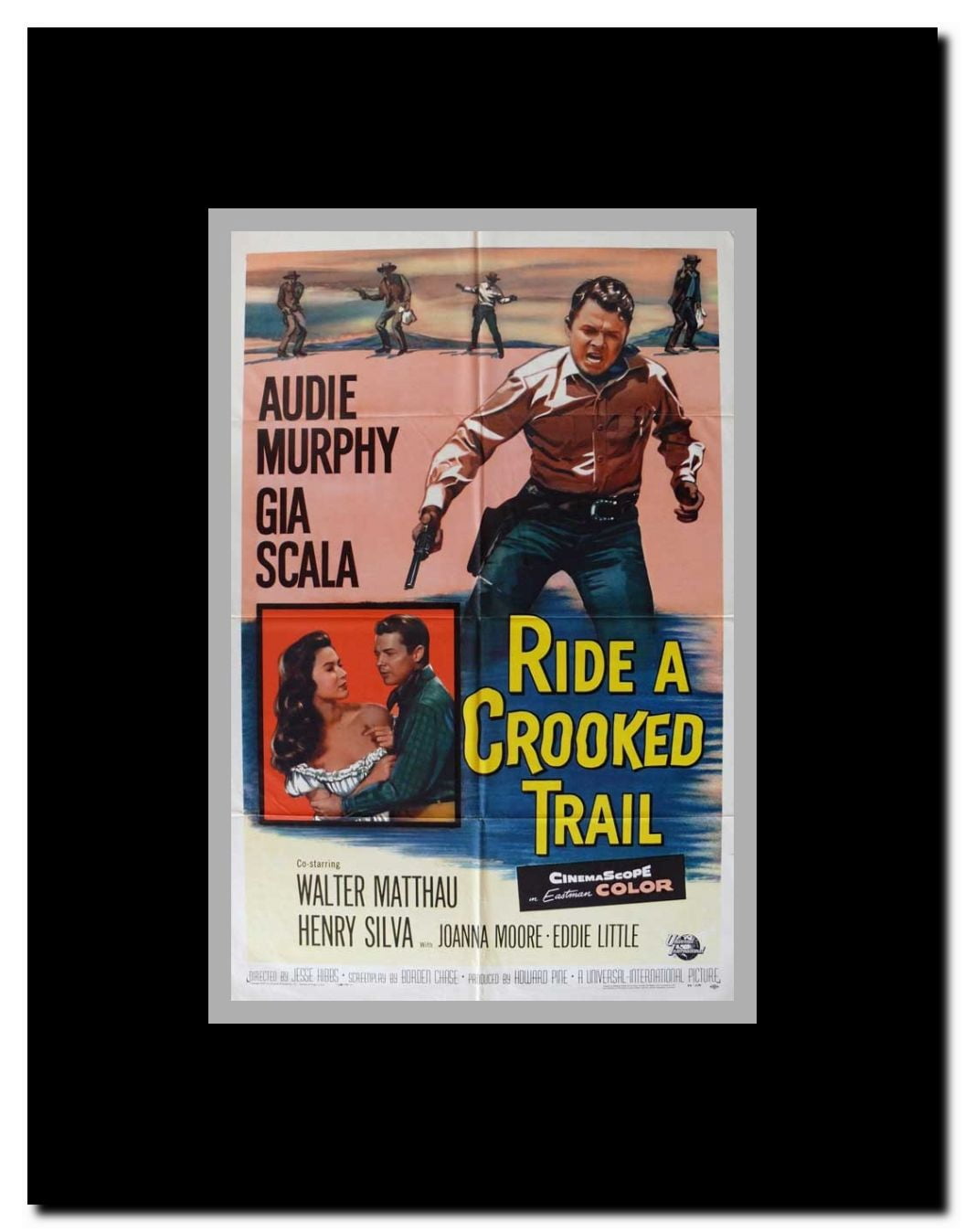 Ride a Crooked Trail Framed Movie Poster