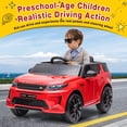 thumbnail image 1 of Ride on Car for Kids 12V Power Battery Electric Vehicles Licensed Land Rover Ride On Truck w/Parent Remote Control, MP3 Player, Rocking, Pull Rod, 1 of 9
