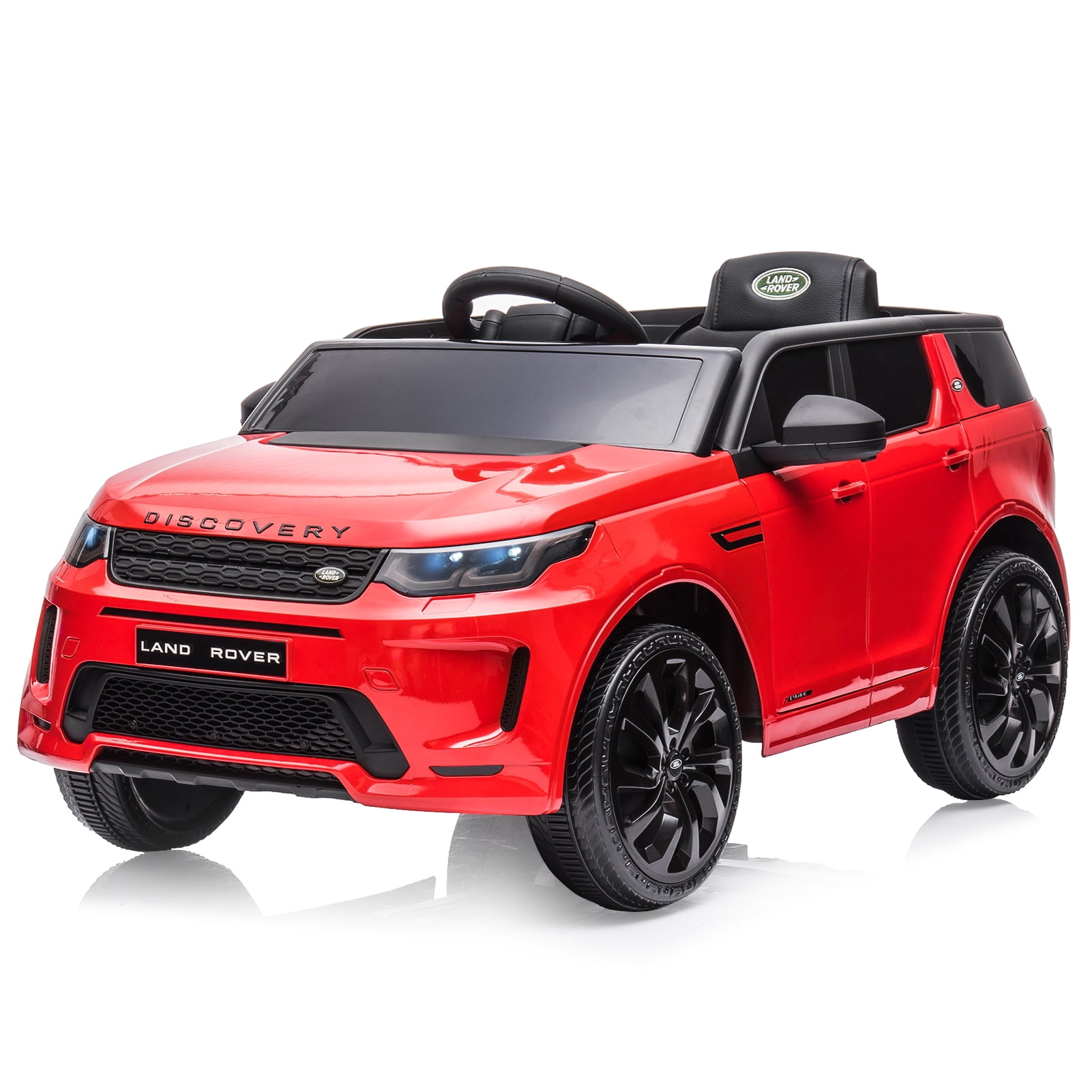 12V Red Licensed Land Rover Ride-On Car for Kids