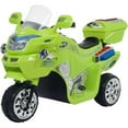 thumbnail image 1 of Ride on Toy, 3 Wheel Motorcycle Trike for Kids by Rockin' Rollers – Battery Powered Ride on Toys for Boys and Girls, 2 - 5 Year Old - Green FX, 1 of 2