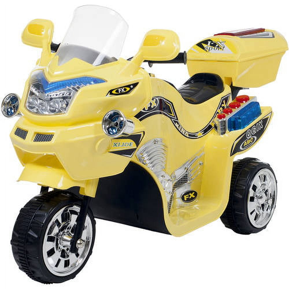 Ride on Toy 3 Wheel Motorcycle Trike for Kids by Rockin Rollers