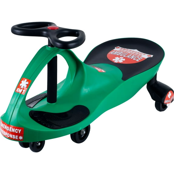 Lil Rider Wiggle Car Ride on Toy with No Batteries or Pedals, Green