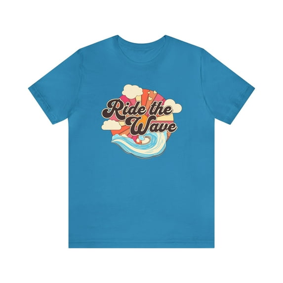 Ride the Wave Unisex Jersey Short Sleeve Tee