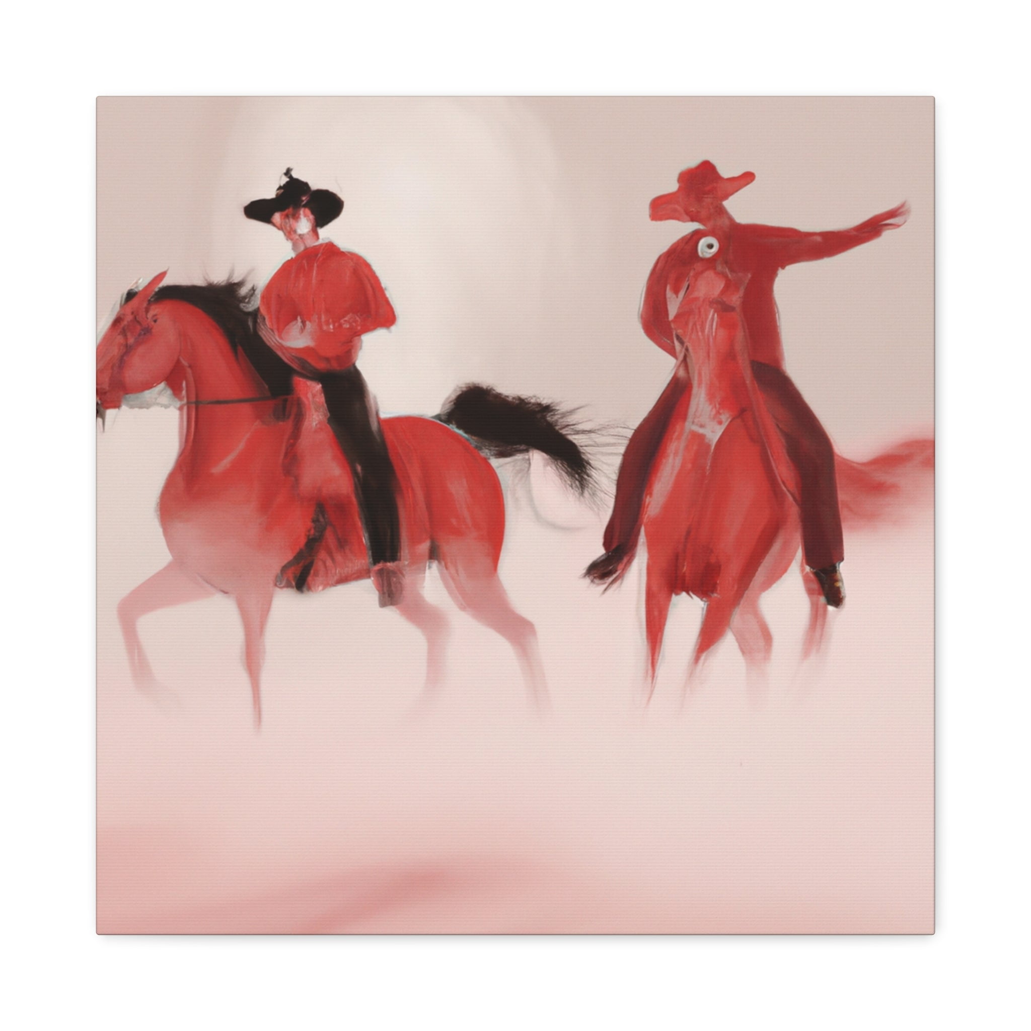 Ride the Wild West Canvas