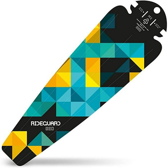 RideGuard Rear MTB Mudguard Mountain Bike Fender 100% Recycled Various Colors