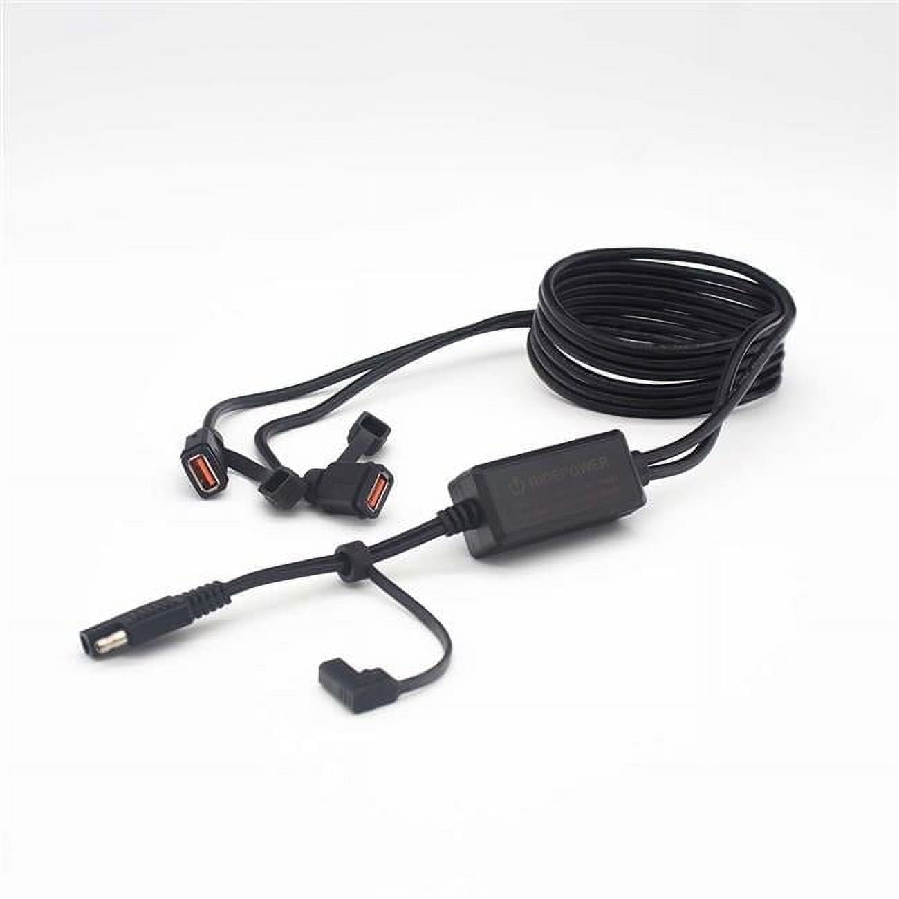 RidePower RPSAE2USB65 SAE to a Split cable with dual female USB ports ...