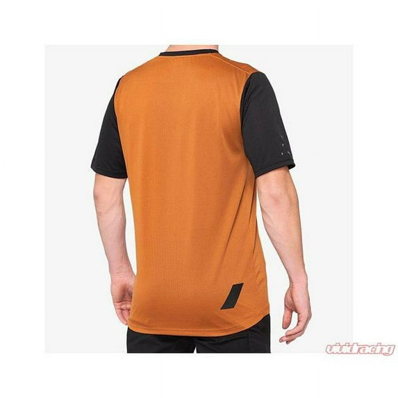 Ridecamp Jersey, Terracotta & Black - Medium