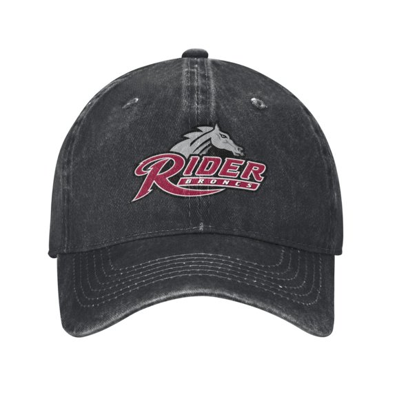 Rider Broncs Hat Adult Adjustable Classic Washed Casquette Cap Hat Baseball Cap