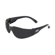 Rider Gloss Black Frame & Super Dark Lenses Safety Glass