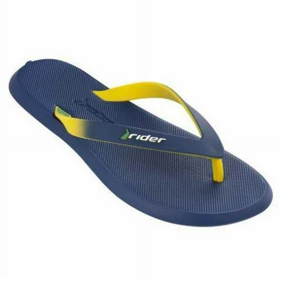 Rider Men's Brazil Thong Sandal (Blue;Size 9)