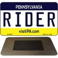 thumbnail image 1 of Rider Pennsylvania State License Plate Tag Magnet M-6080 3.5" x 2" Magnet (M), 1 of 1