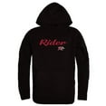 thumbnail image 1 of Rider University Script Hoodie, Black - Small, 1 of 1