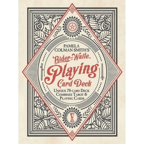 Rider Waite Playing Card Deck: 78-Card Poker Deck, Illustrated with Pamela Colman Smith Rider-Waite Tarot Images, Combin, (Hardcover)