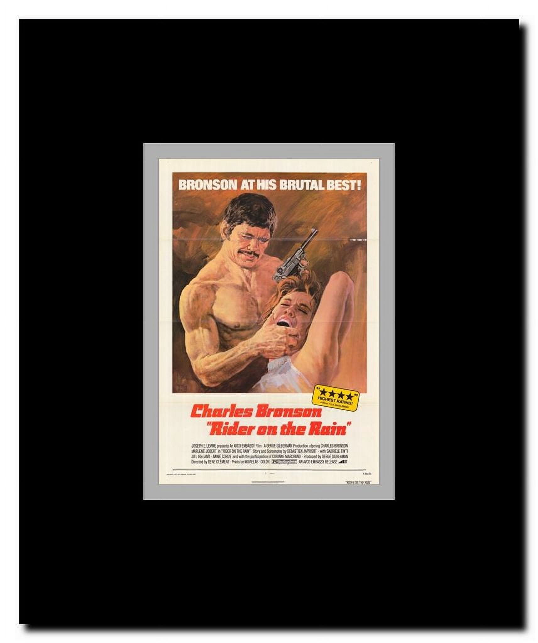 Rider on the Rain Framed Movie Poster
