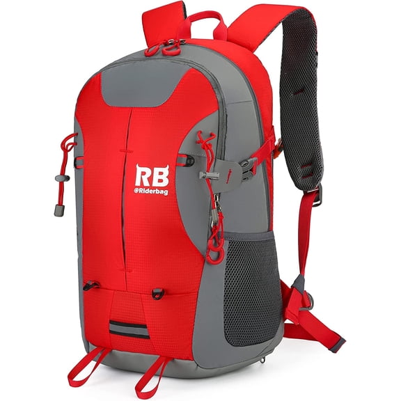 Riderbag Hi Vis Reflective Bike Motorcycle Backpack Red