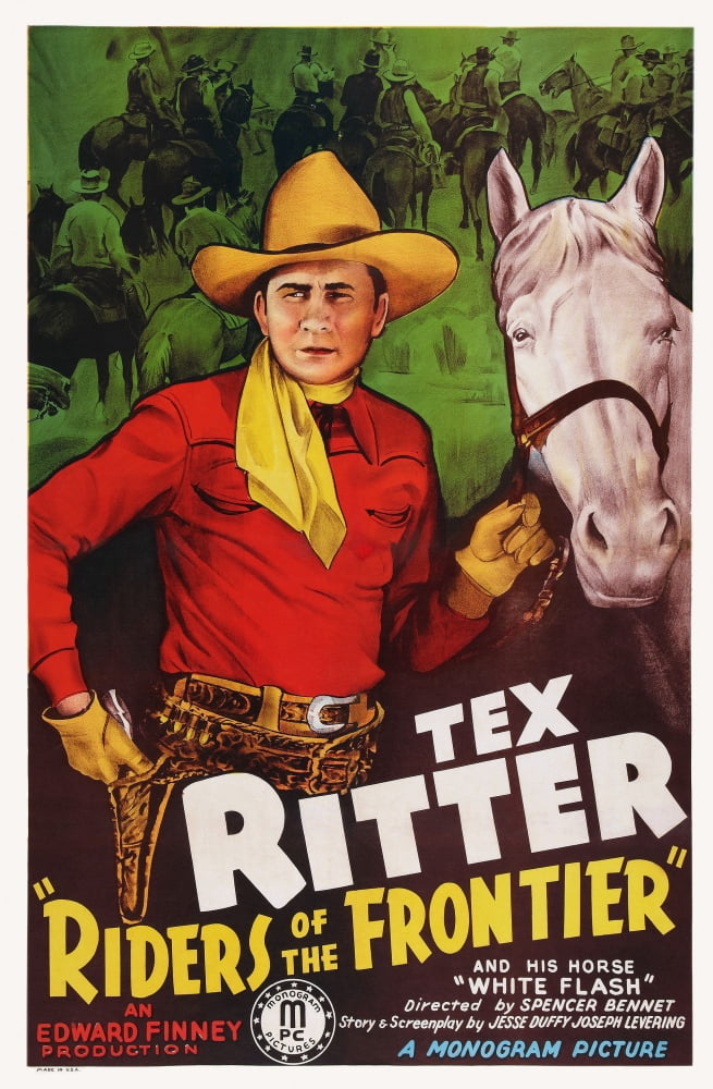 Riders Of The Frontier U Canvas Art -  (11 x 17)