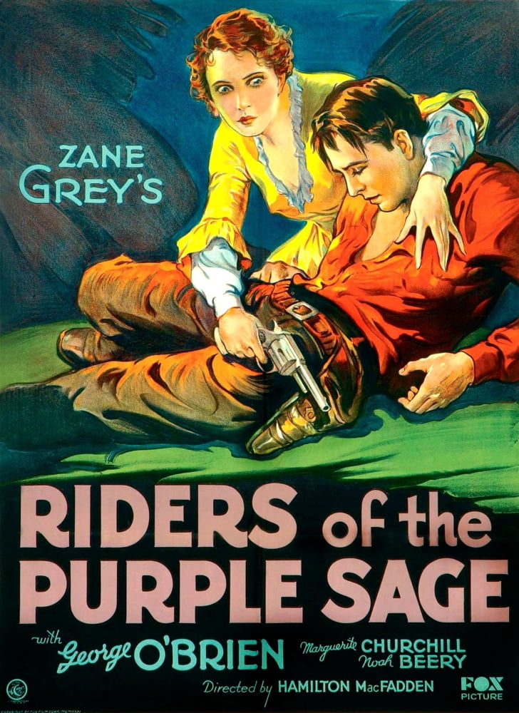 Riders Of The Purple Sage Canvas Art - (24 x 36)