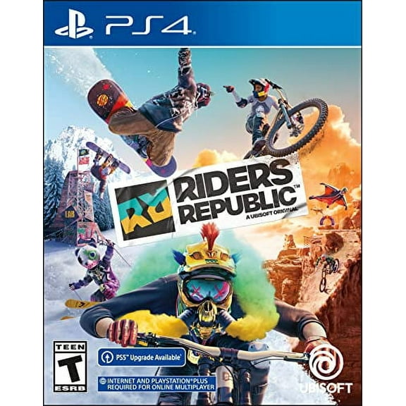 Riders Republic PlayStation 4 Standard Edition with free upgrade to the digital PS5 version