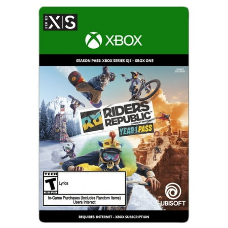 Microsoft: Riders Republic™ Year 1 Pass - Xbox One, Xbox Series x|s [Digital Download], 1 Pack