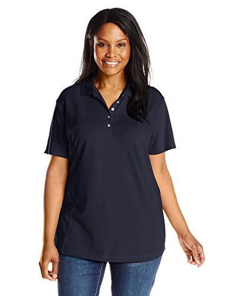 Riders by Lee Indigo Plus Short Sleeve Polo Shirt - Walmart.com