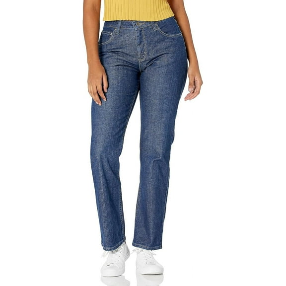 Riders by Lee Indigo Women's Relaxed Fit Straight Leg Jean 6