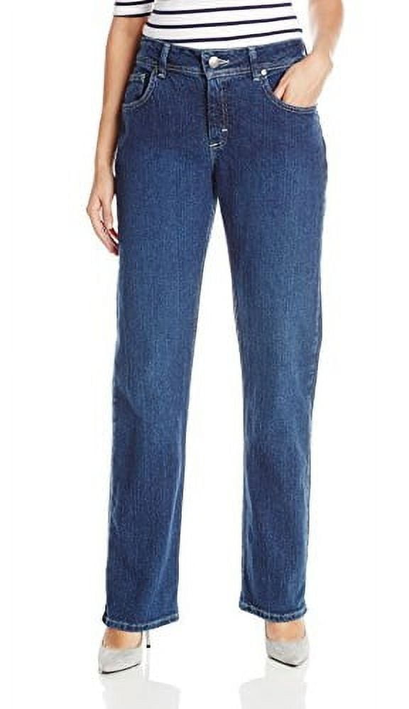 Riders by Lee Indigo Women's Relaxed Fit Straight-Leg Jean, Patriot Blue,  12