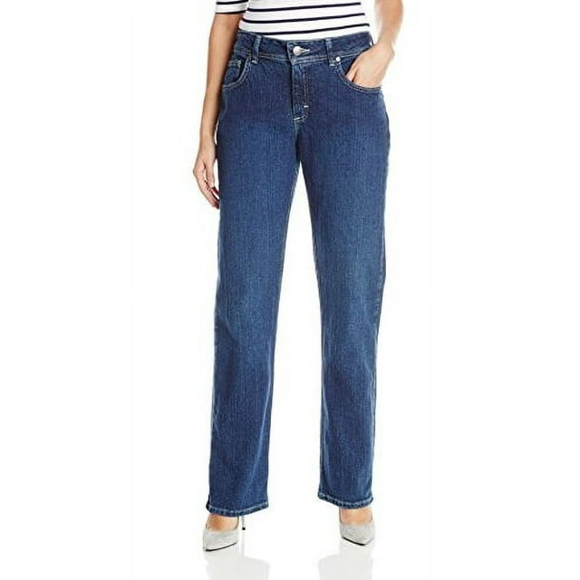 Riders by Lee Indigo Women's Relaxed Fit Straight-Leg Jean, Patriot ...