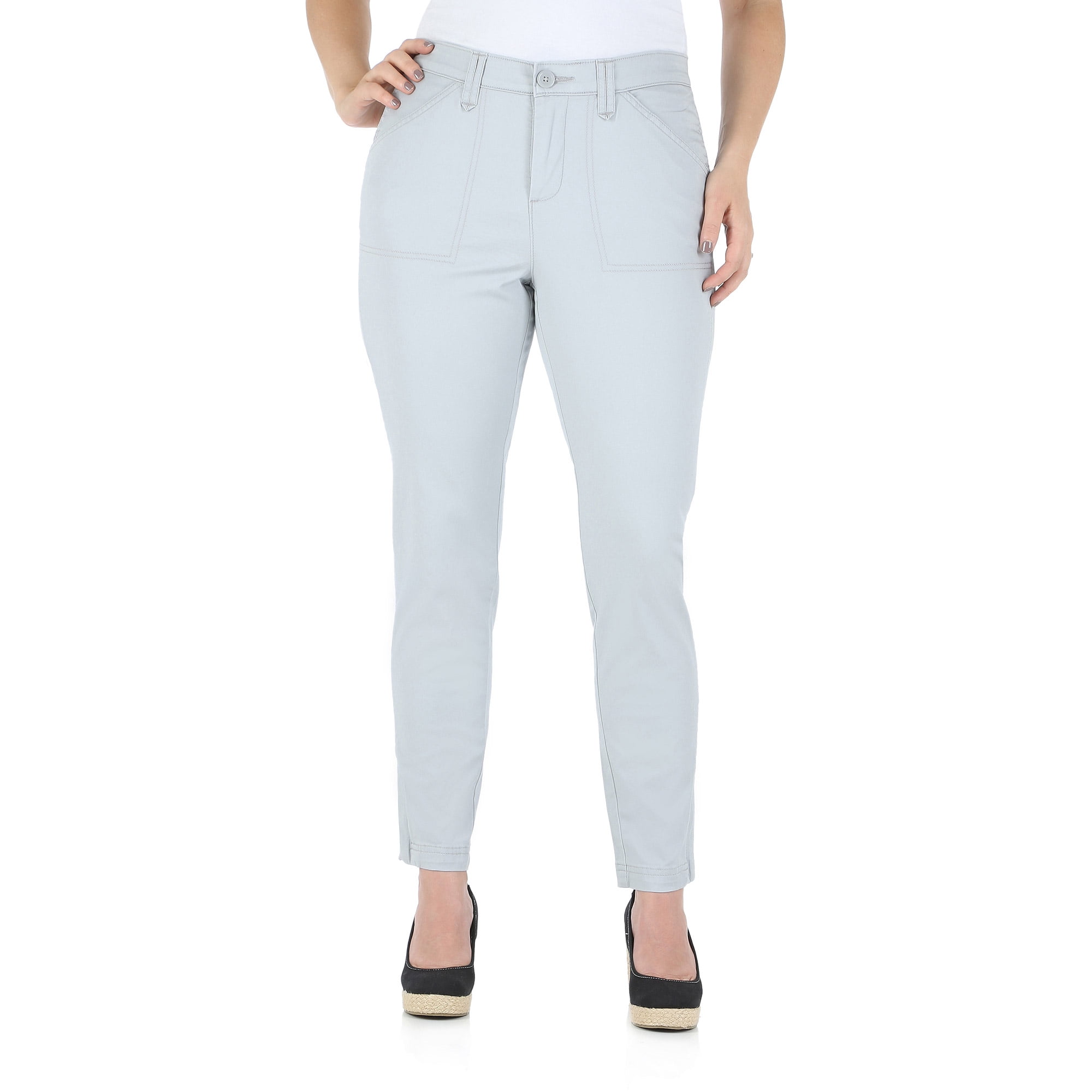 LEE TEX Women Regular Fit Cotton Blend Trousers