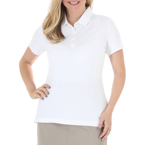 white polo shirt womens walmart