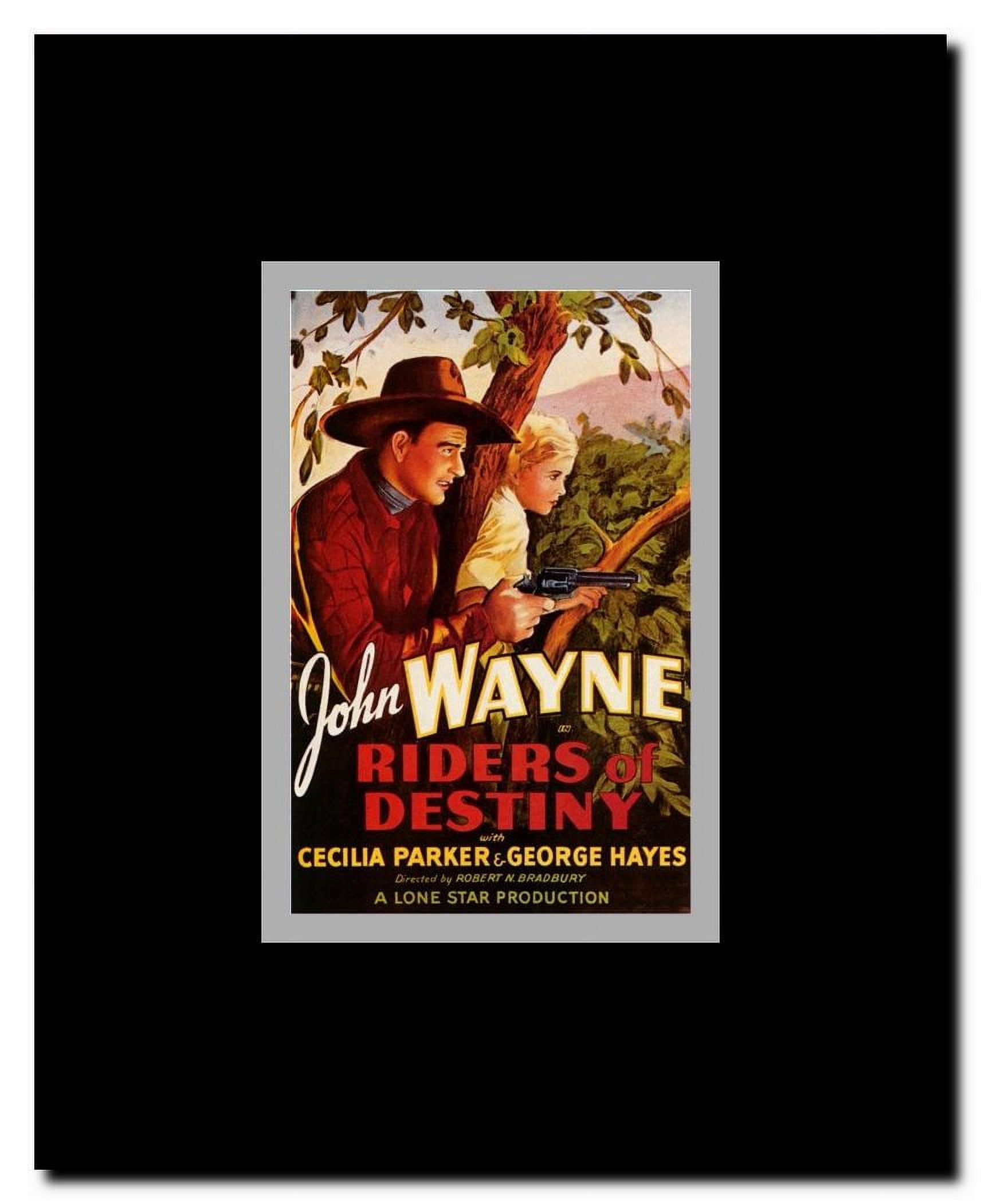 Riders of Destiny Framed Movie Poster