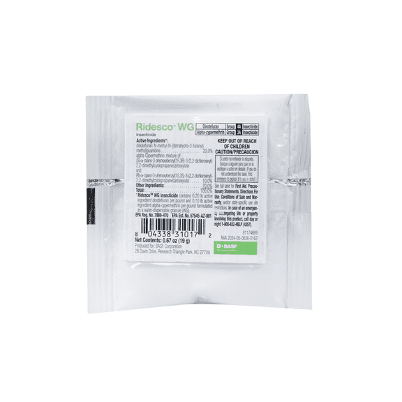 Ridesco WG Insecticide - Single 19g Packet by BASF