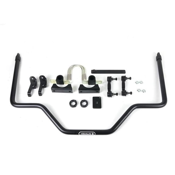 Ridetech RID12299122 Rear Sway Bar Kit with End Links Frame Mounts & Delrin Inserts for 2015-C Ford F150