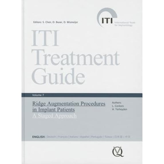 Pre-Owned Ridge Augmentation Procedures in Implant Patients: A Staged Approach (Iti Treatment Guide) Hardcover