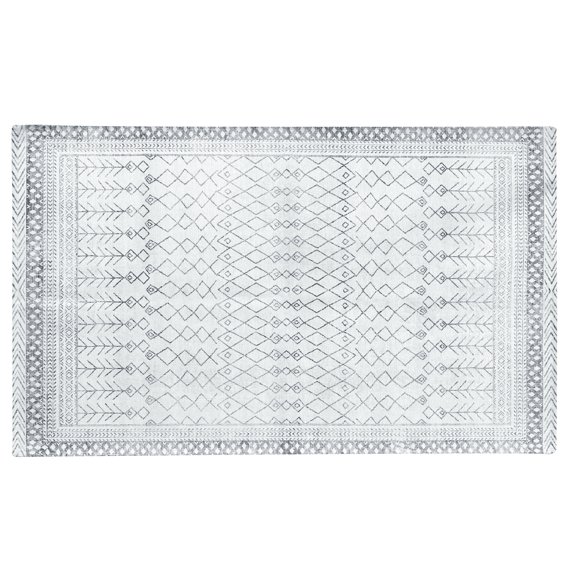 Ridge & Cove Distressed Boho Machine Washable 3' x 5' Area Rug for Living Room