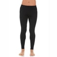 thumbnail image 1 of Woolverino - Men's Merino Wool Midweight Flyless Running Tights - Base layer Bottoms - Black - Small, 1 of 5