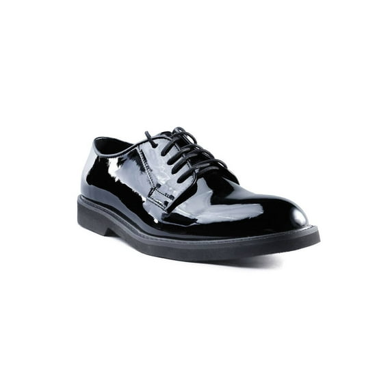 Ridge Footwear 7001 Men's Uniform Oxford Lite High-Gloss Boots - Size 10.5W
