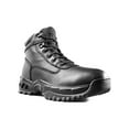 thumbnail image 1 of Ridge Footwear Men's Air-Tac Mid Side Zip ALWP 6" Waterproof Black Leather Boot - Size 11W, 1 of 4