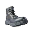 thumbnail image 1 of Ridge Footwear Men's Max Pro 6" Mid Zipper CTZ Waterproof Black Leather Boots - Size 11.5W, 1 of 6