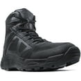 thumbnail image 1 of Ridge Men 6" Waterproof Leather Non-Slip Tactical Military Work Black Shoe Boots Shoes - Size 6M, 1 of 8