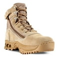 thumbnail image 1 of Ridge Men 6" Suede Leather Zipper Non-Slip Tactical Military Work Sand Shoe Boot - Size 8W, 1 of 8
