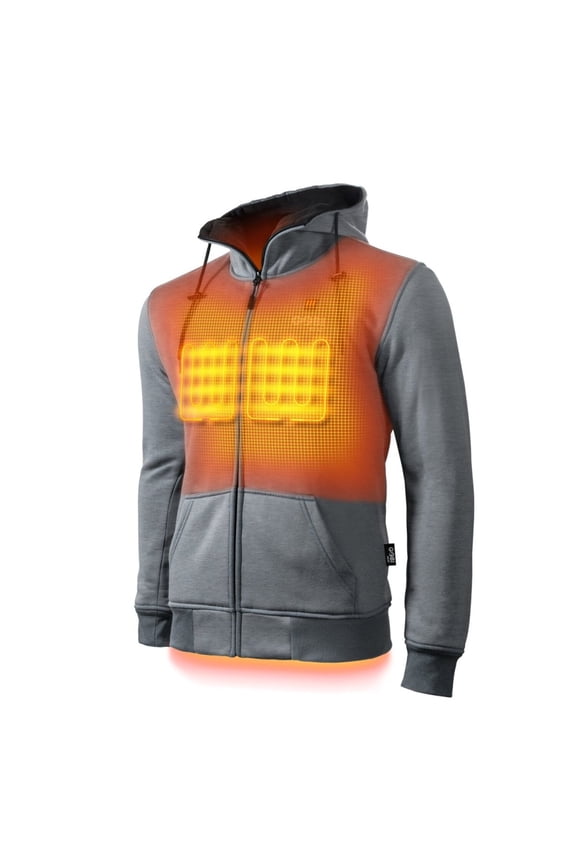 Ridge Mens Heated Hoodie by Gobi Heat